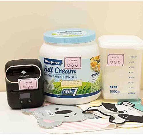 3 Rolls 40×30 mm Self-adhesive Label Sticker Paper for Phomemo M110 M220 Printer