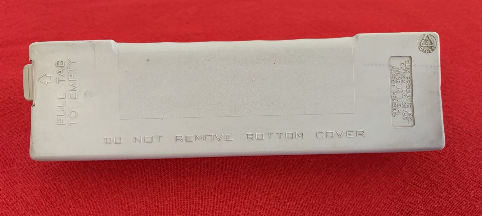 VTG Franklin Covey QUEST 6 Hole POCKET Size Paper Punch, White Grey Rubber Grip