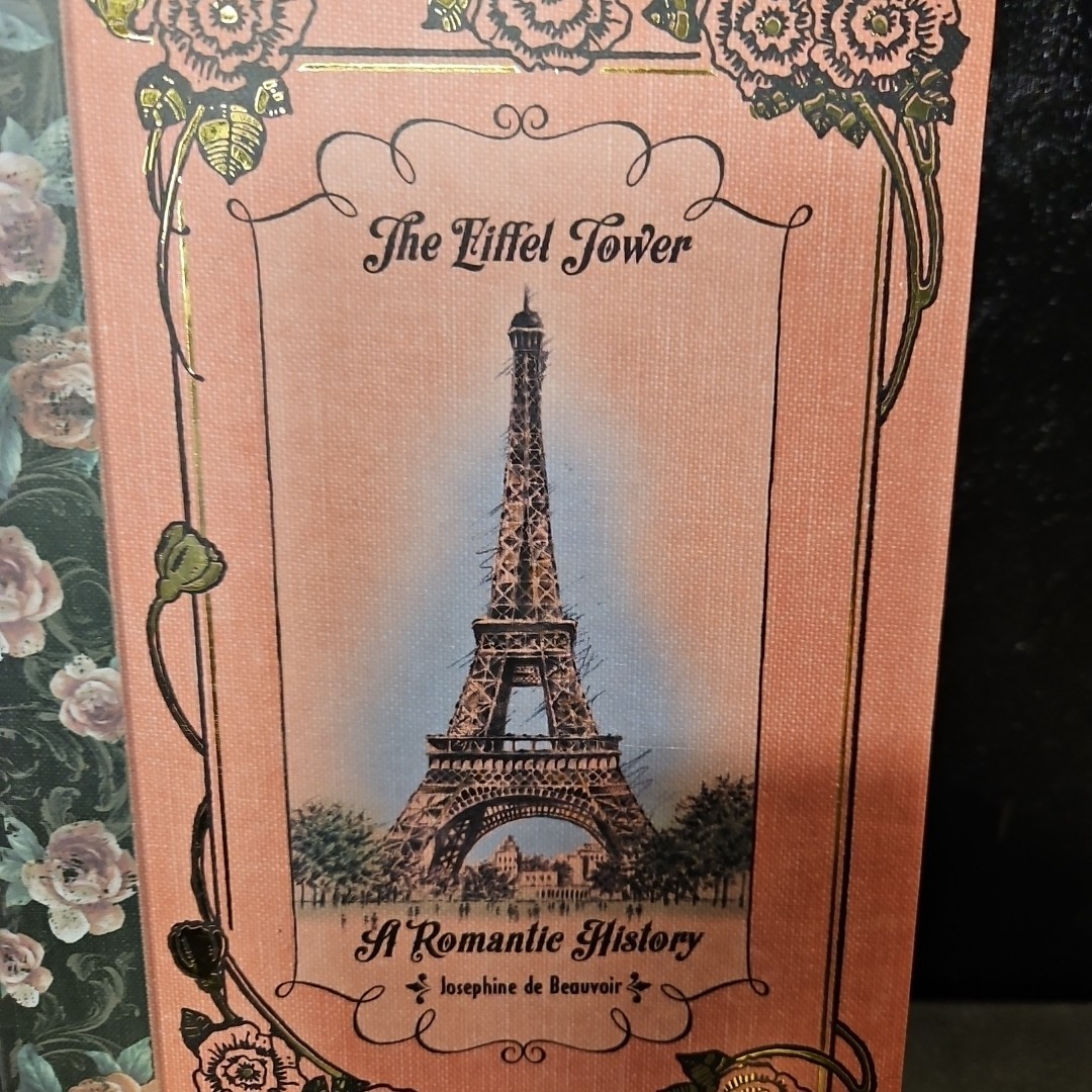 NWT Punch Studio Romantic Eiffel Tower Hardcover Journal 120-Count Lined Pages
