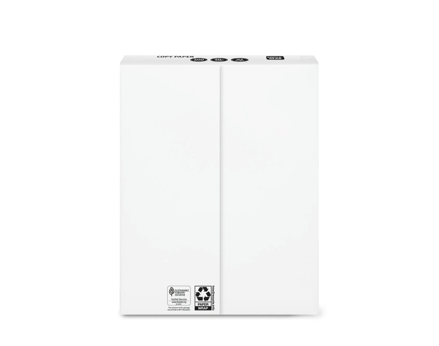 Pen+Gear Multipurpose Printer Paper 8.5×11 20 lb 92 Bright 8 Reams