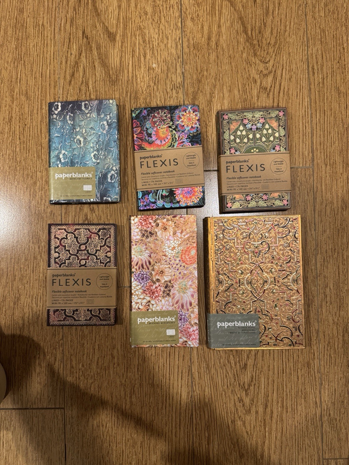 Paperblanks Notebook Bundle Brand New Lot of 6