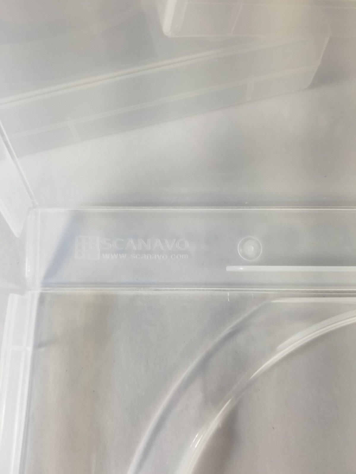 SCANAVO CASE LOT OF 64 DVD1/ONEXT.KRT 1-DISC DVD CASE 22mm CLEAR NEW4