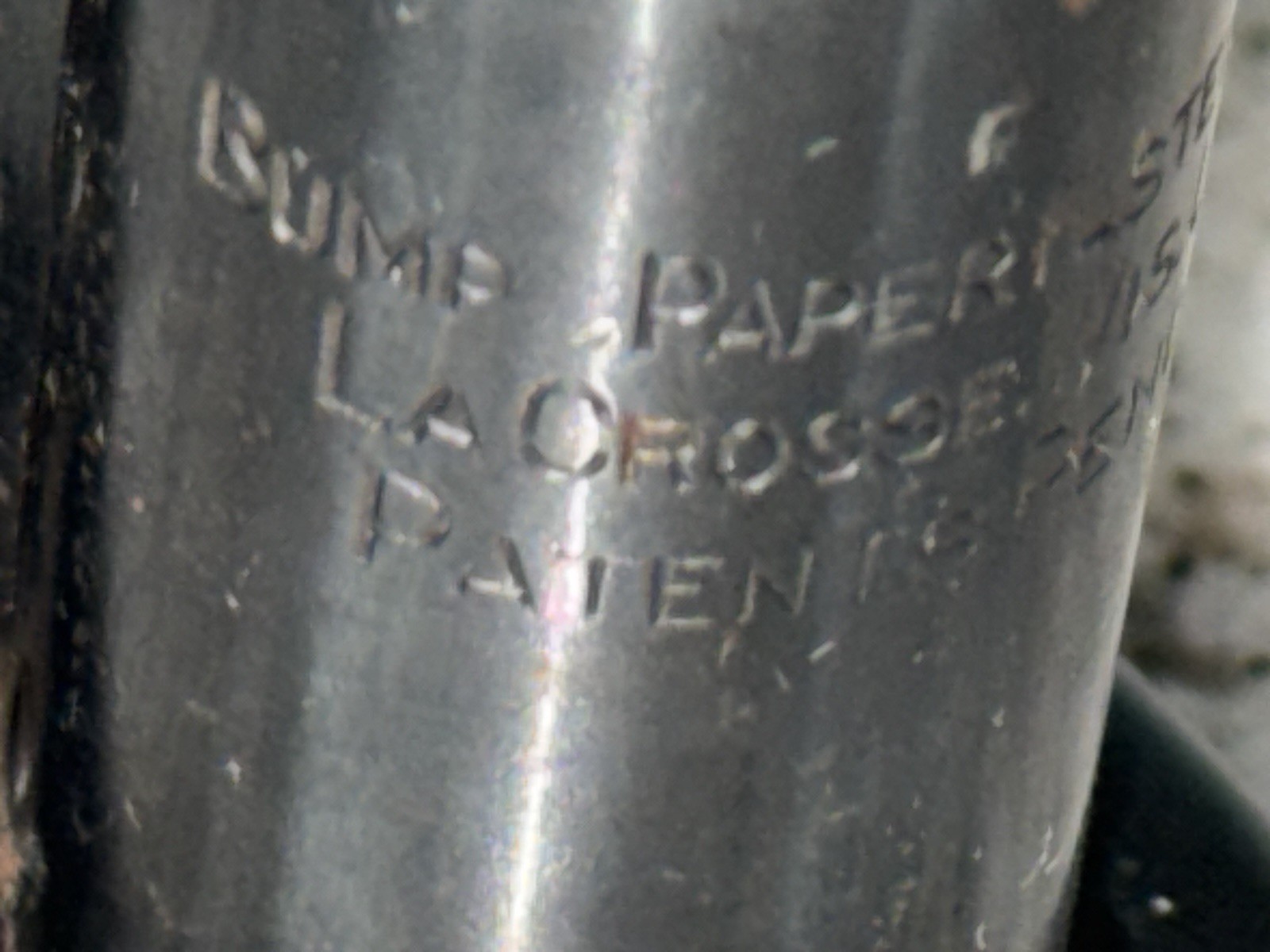 1917 Stapleless Stapler & Hole Punch Bump Fastener La crosse RARE “Pat Pending”