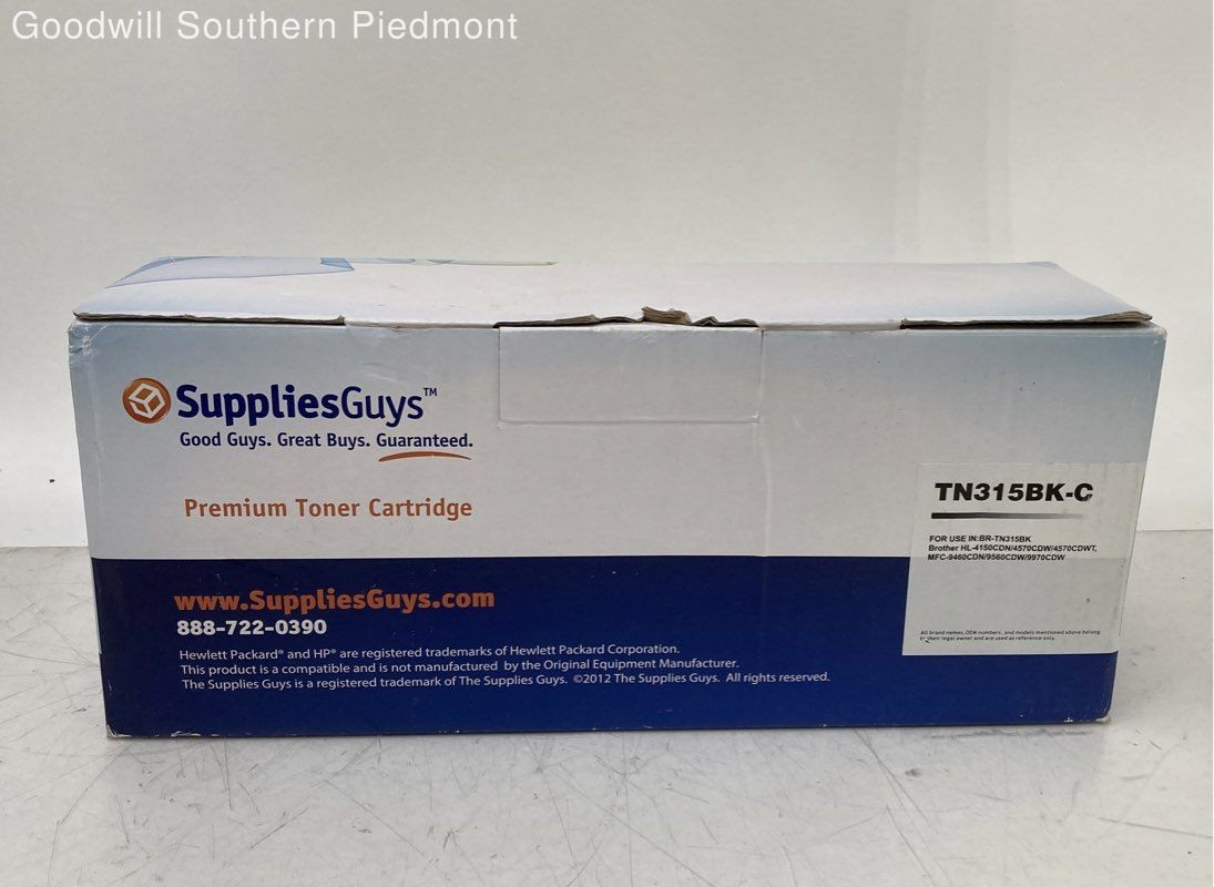 SuppliesGuys TN315BK-C Brother Compatible Toner – N/A – New