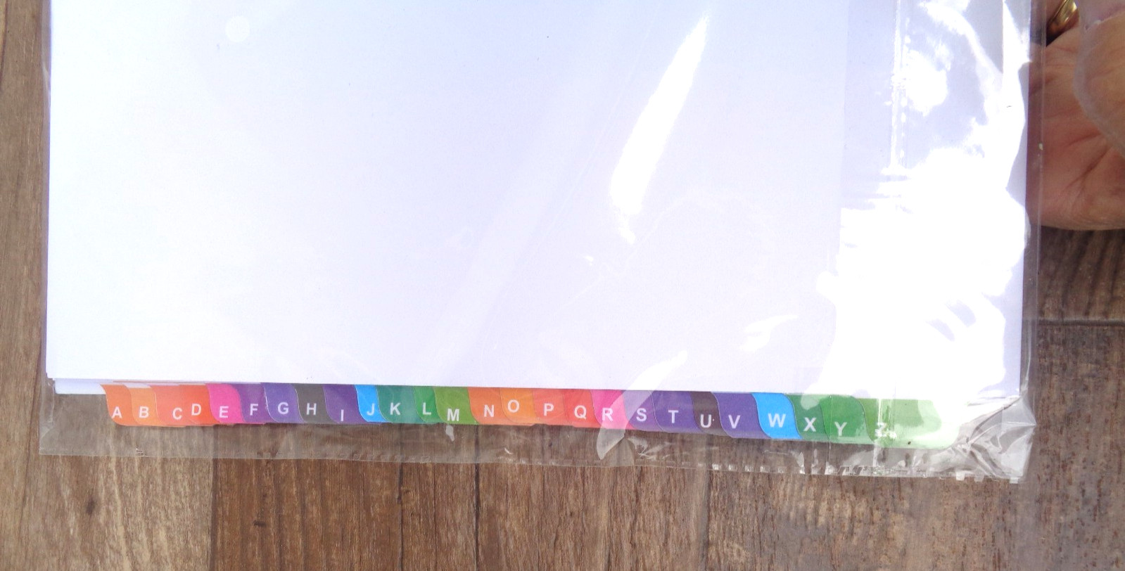 BridgePort Index A-Z Table of Contents Dividers – 26 Pages