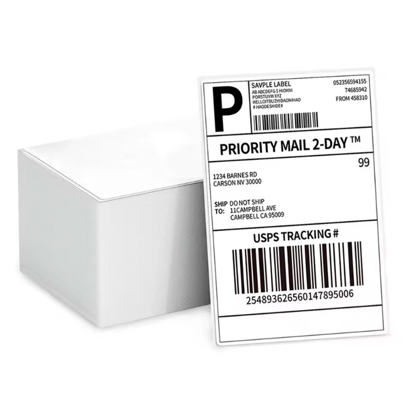 1000 4X6 Thermal Paper Shipping Labels Logistics Labels for Thermal Printers