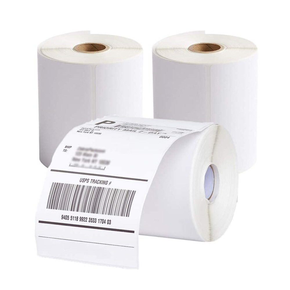 500labels 4×6 Direct Thermal Shipping Labels 250 Per Roll For Zebra 2844 Eltron