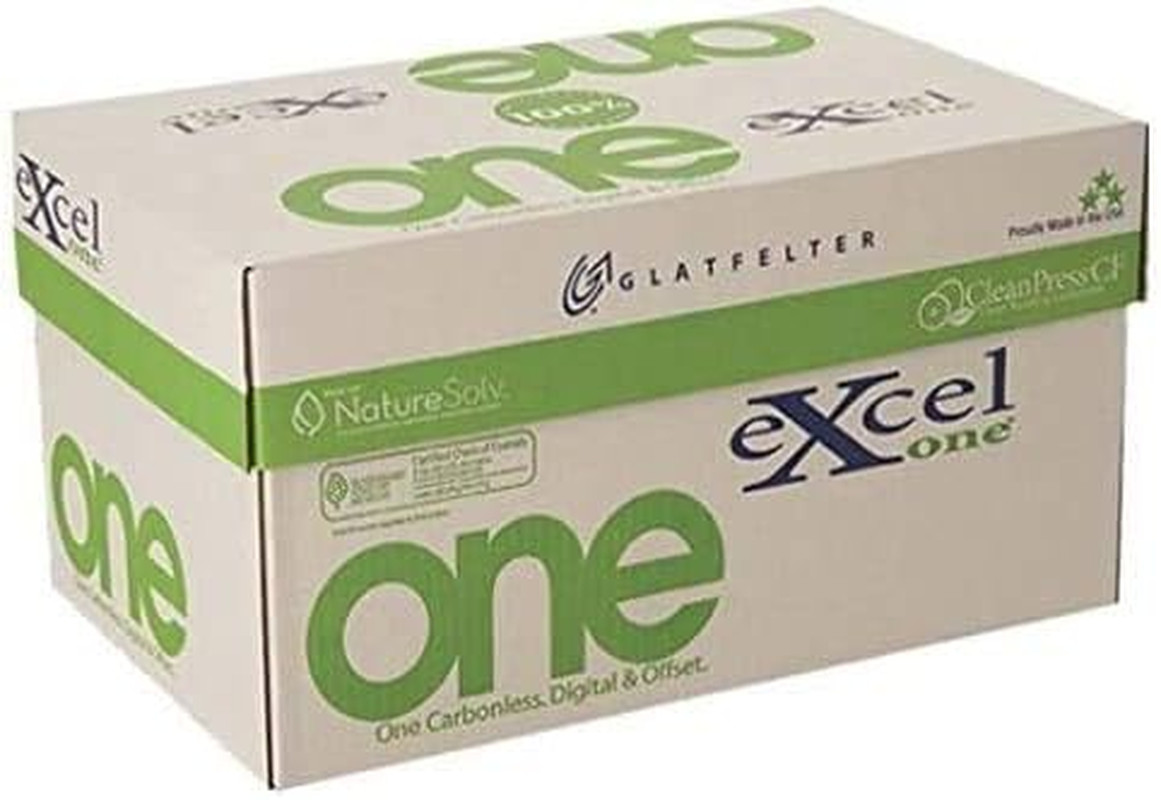 8.5 X 11 Excel One Carbonless Paper 2 Part Reverse (Bright White/Canary), 2000 S