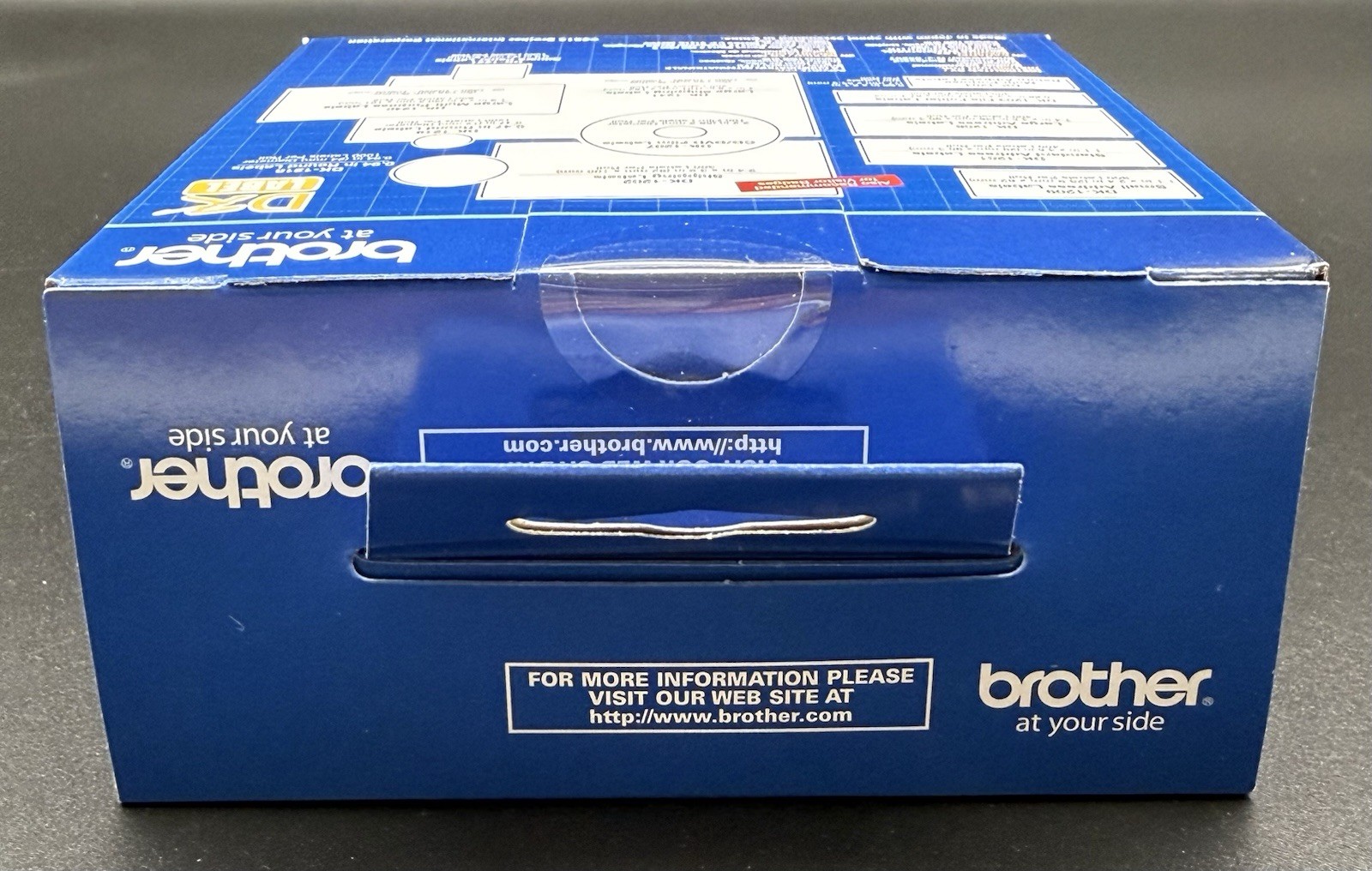 New Brother Genuine DK-2211 Continuous Length Black on White Film Tape