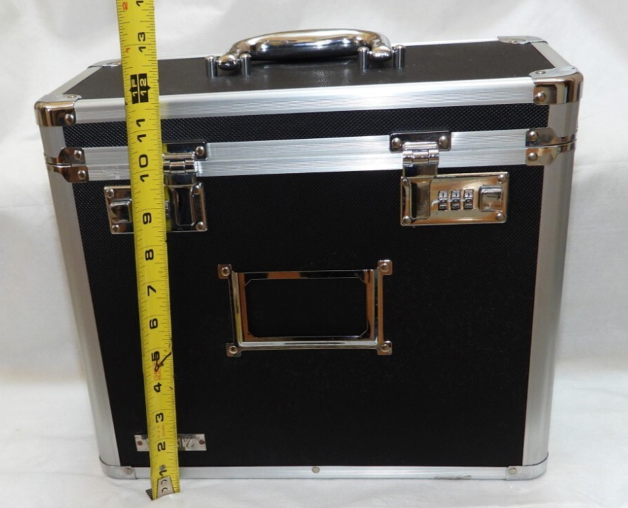 Vaultz Portable File Box Legal Letter Storage Boxes Combination Locks 13x11x6