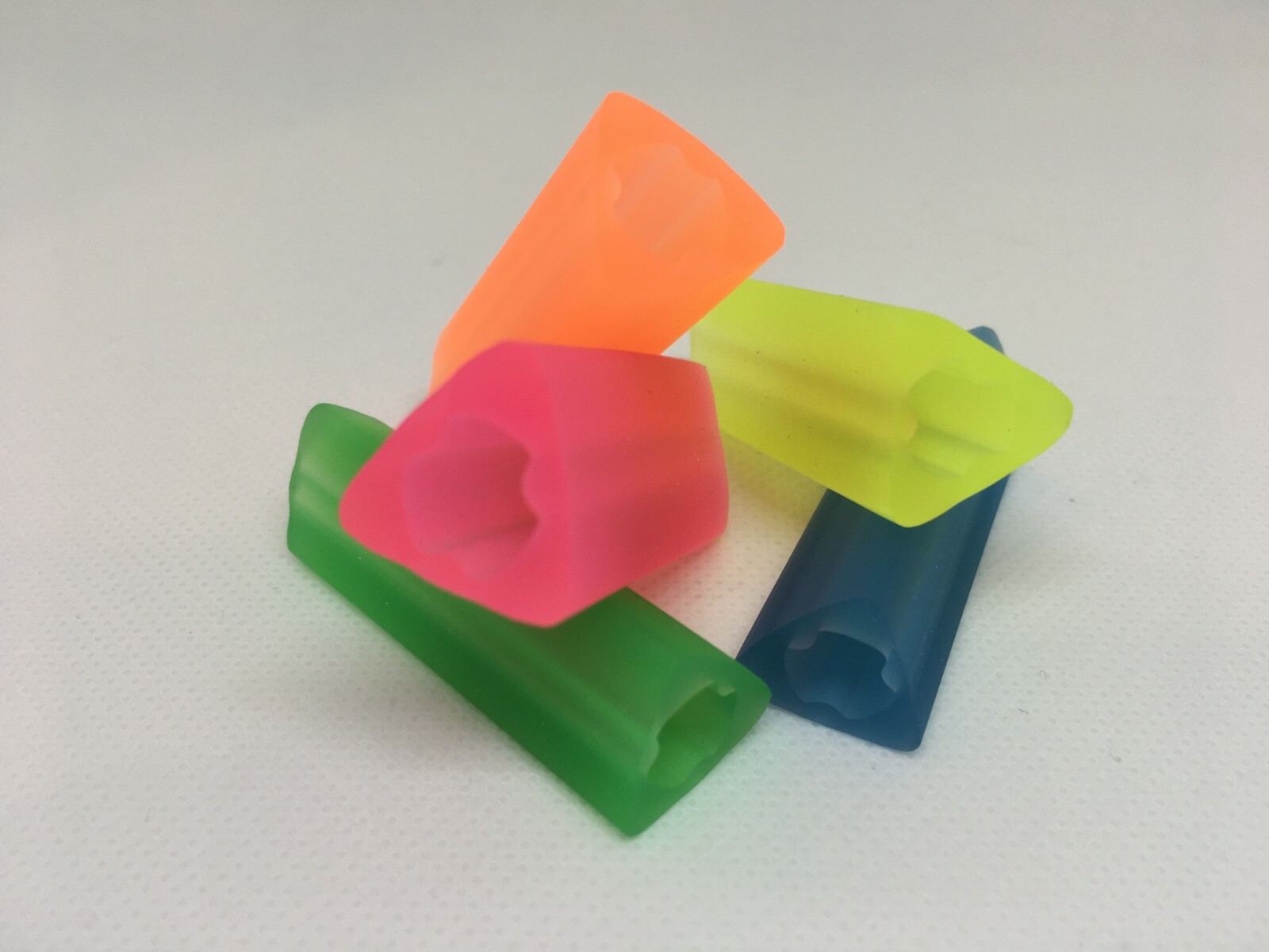 Pencil Grips (25 pk) Triangle Style, Multi-Colors – Fits Pencils/Pens & Crayons