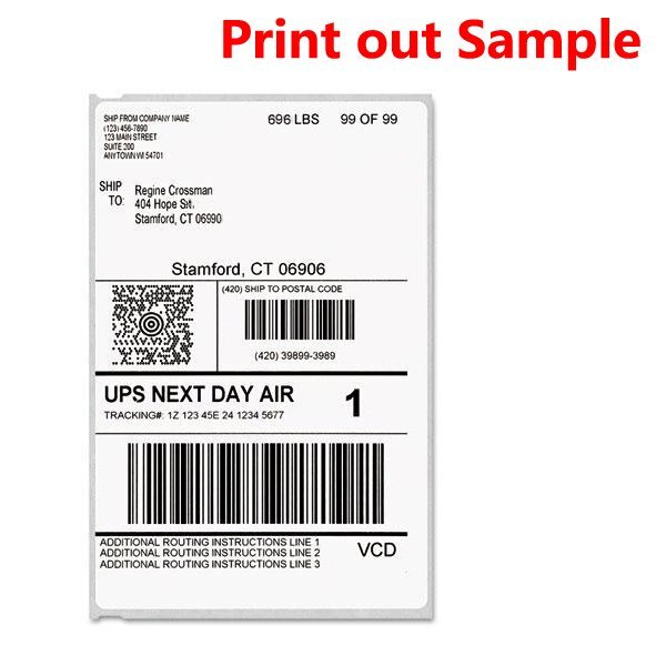 12 Rolls DYMO 4XL 220/Roll Direct Thermal Shipping Labels 4×6 1744907 Compatible