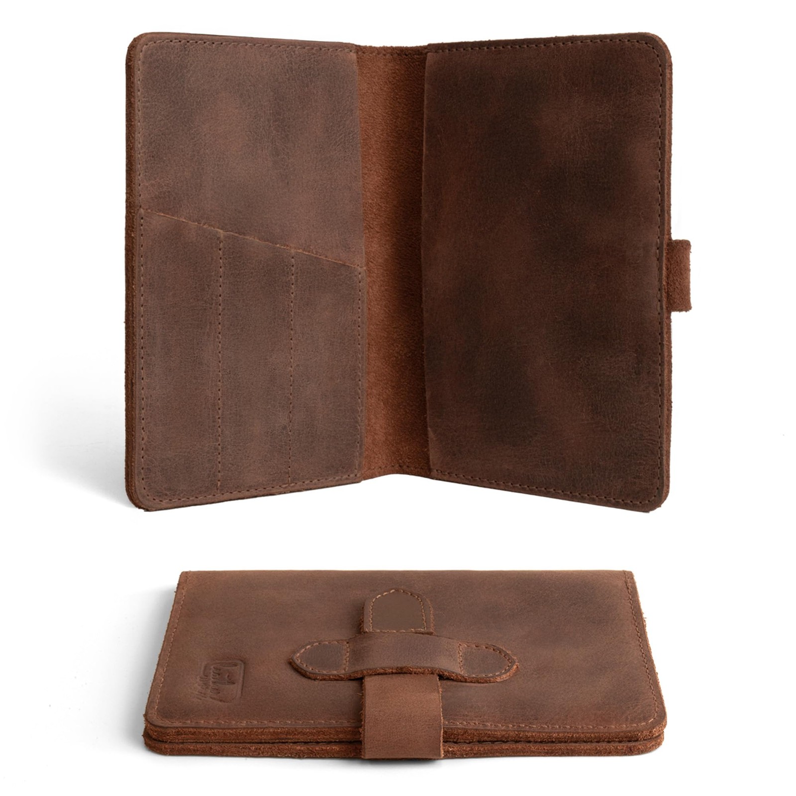 Leather Field Notes Cover for 3.5 x 5.5 in. Notebooks, Case for Moleskine Cah…