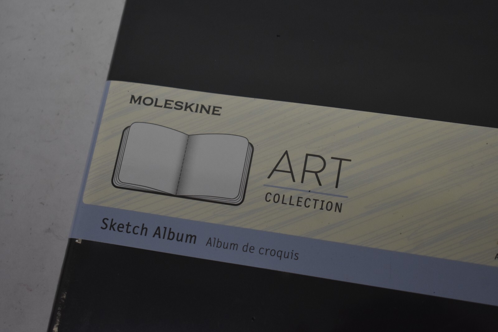 Moleskine Square Art Plus Sketch Album Black Soft Cover 120g/m2 Detachable Pages