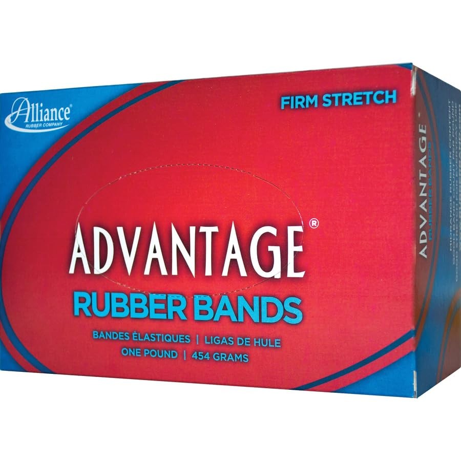 Alliance Rubber 96165 Advantage Rubber Bands Size #16, 1 lb Box Contains Appr…