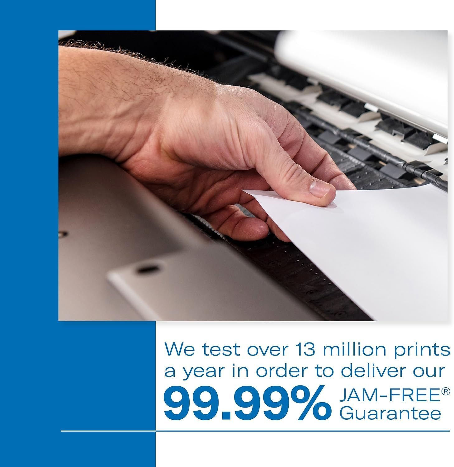 Printer Paper, Premium Laser Print 24 Lb, 8.5 X 11-10 Ream (5000 Sheets) – 98 Br