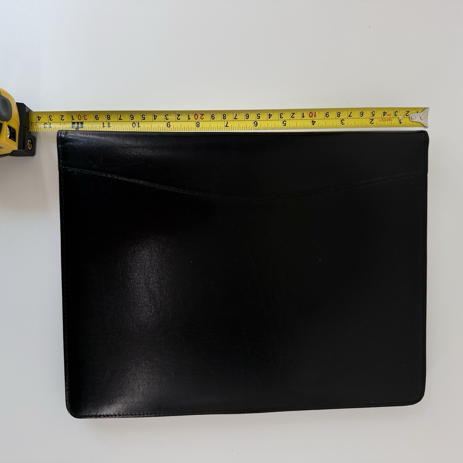Royce New York Premium Bonded Leather Classic Personal Planner Padfolio – Black
