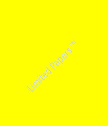 Sticker Label Fluorescent, 8.5X11 Inch, Letter Size, 60 Pound – 100 Sheets