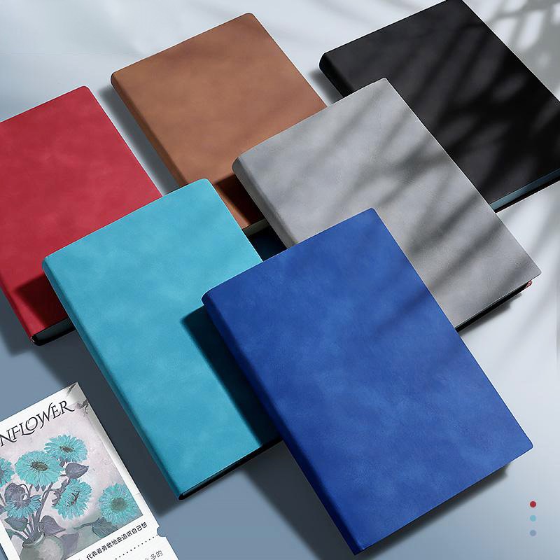 Thick PU Leather 360 Pages Journal A5 Notebook Lined Paper Writing Vintage Diary