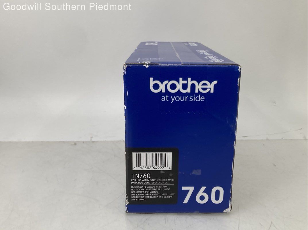 Brother TN760 Toner Cartridge – N/A – New