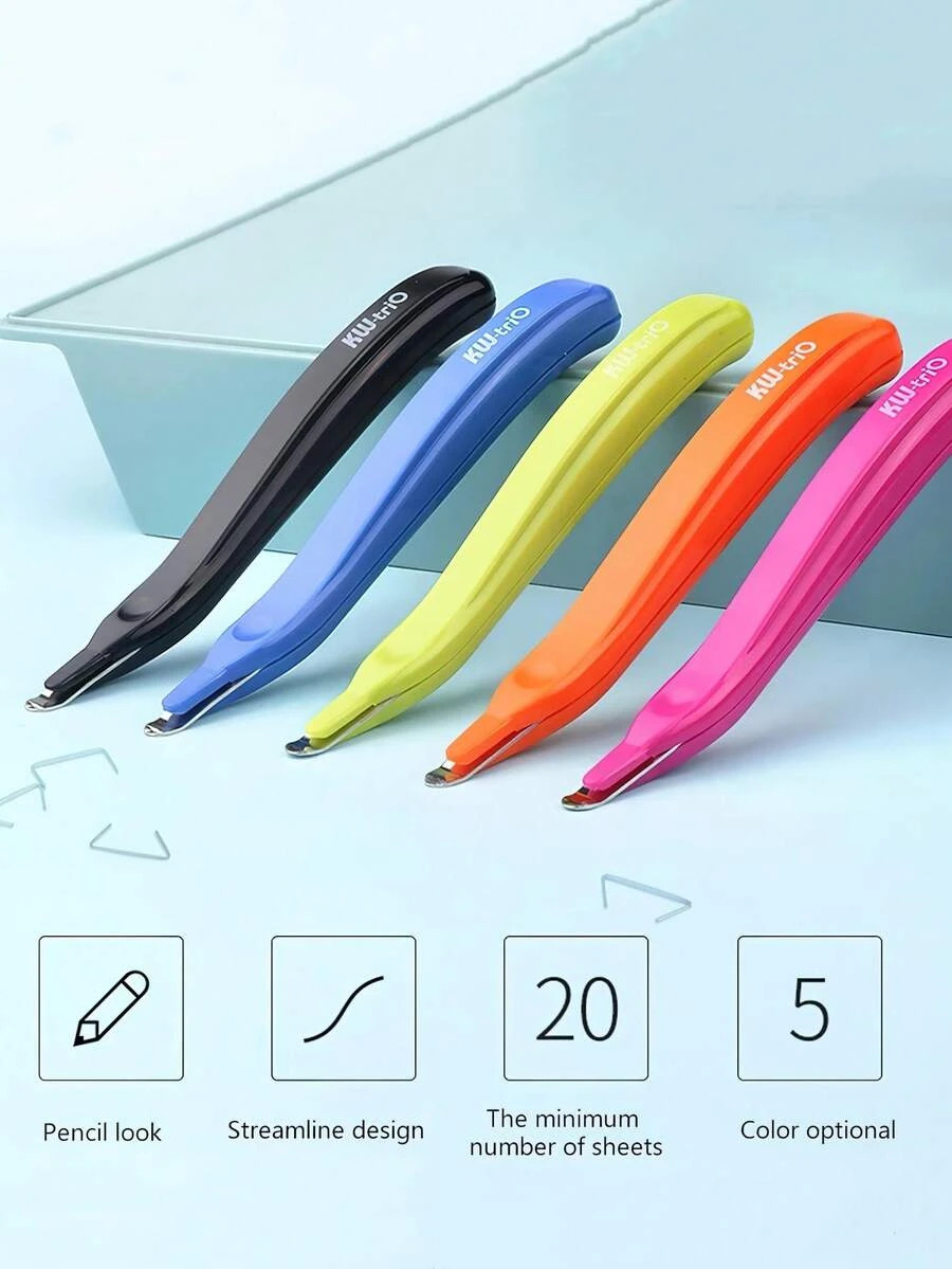 1pc Flat Staple Remover Push Style Magnetic Stapler Remover Tool