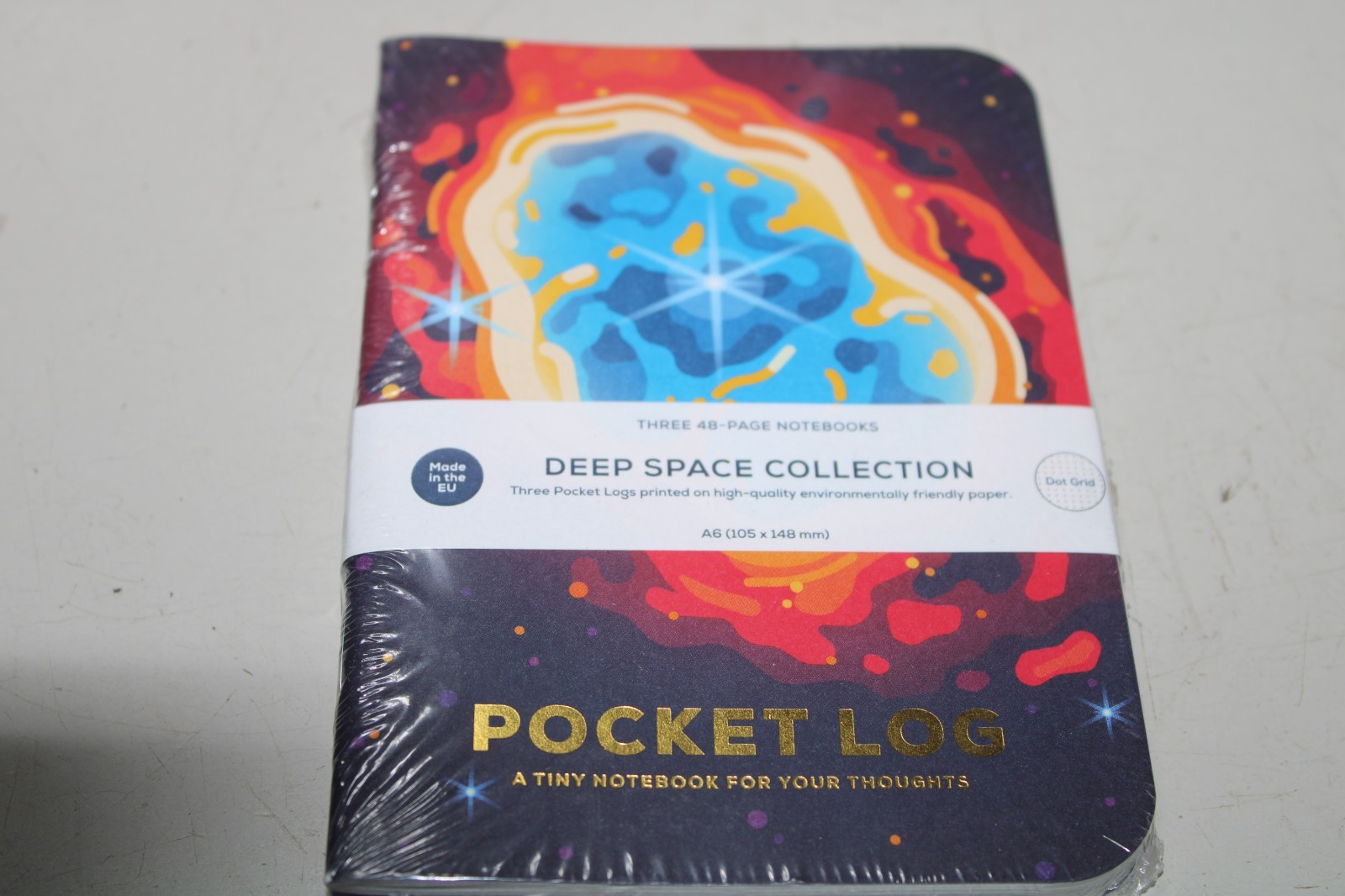 Pocket Log – Deep Space Collection 3 pak 4 x 5″ 48pages Dot Grid