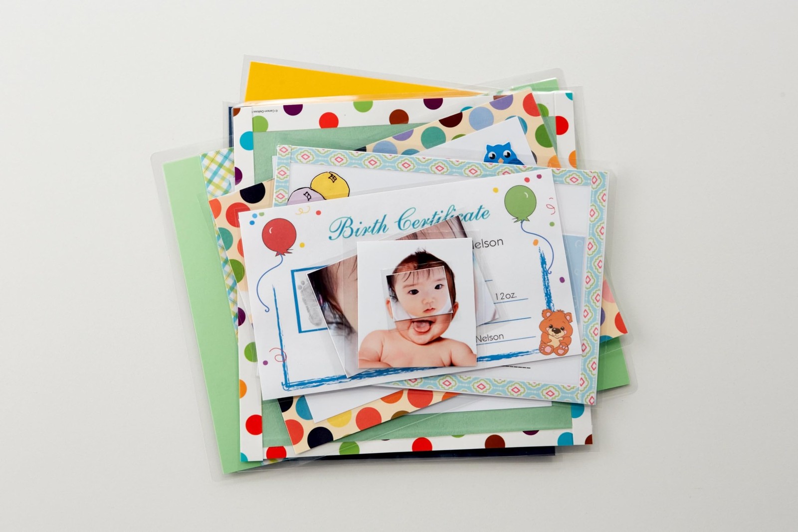 Scotch Self-Sealing Laminating Pouches, Business Card Size 10 Clear