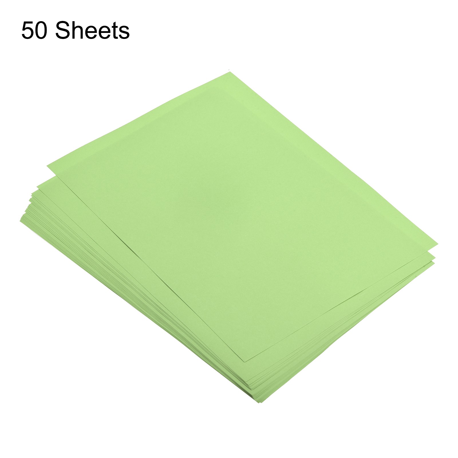 Colored Copy Paper 8.3×5.8 Inch 80gsm Light Green 50 Sheets