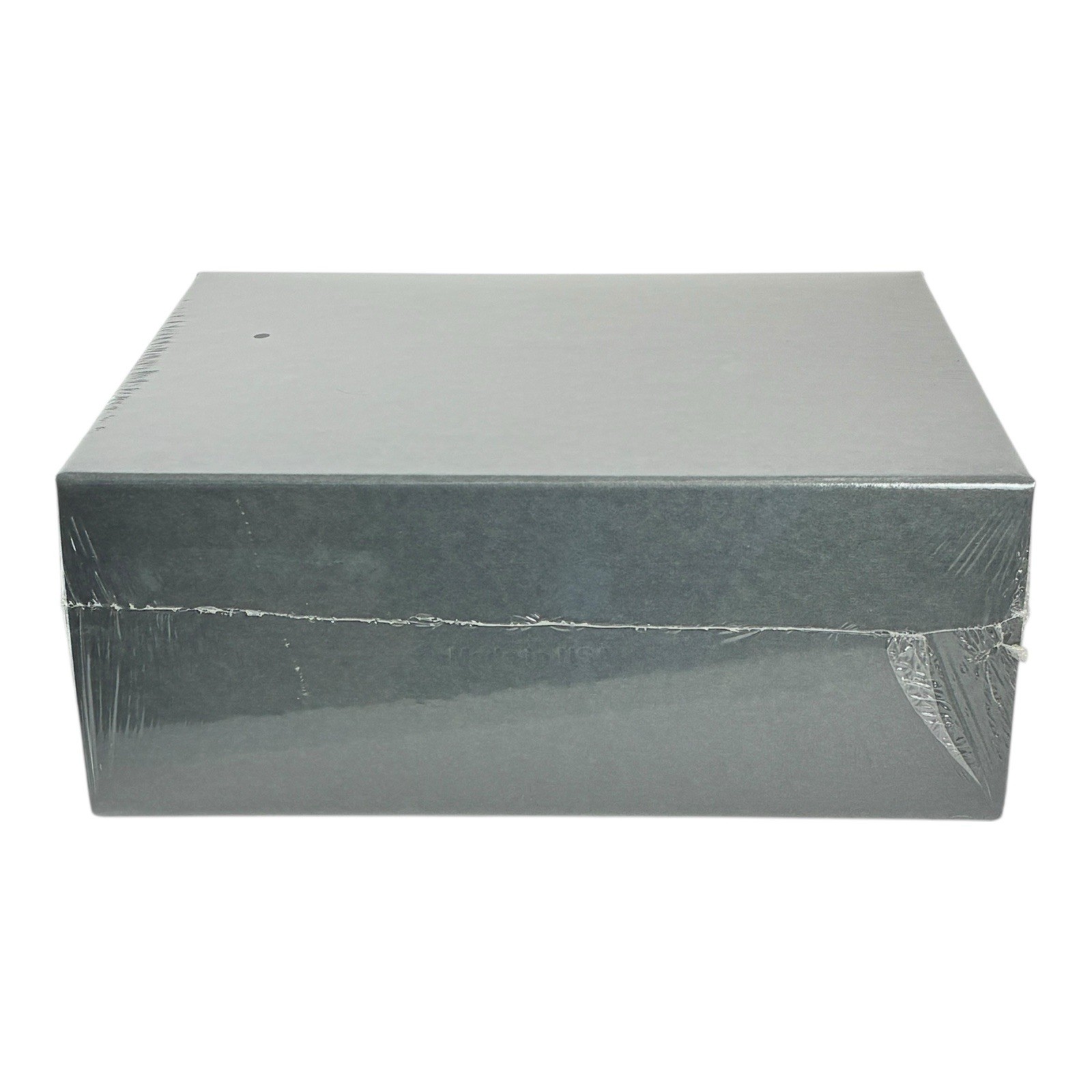 The Container Store Archival Document Storage Box w/ Metal Edge Acid-Free Gray