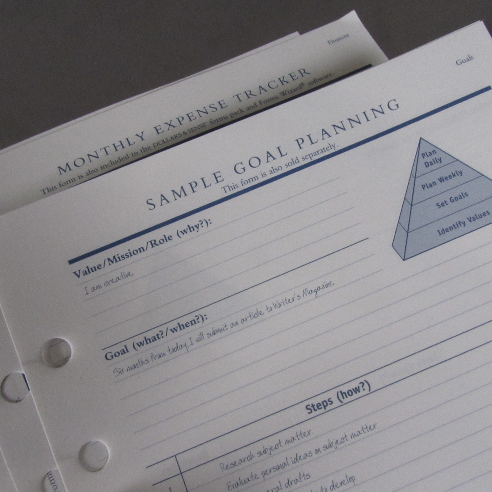 Franklin Covey BLACK 7 – 1″ Ring Binder Planner 10″ X 8″ Faux Leather