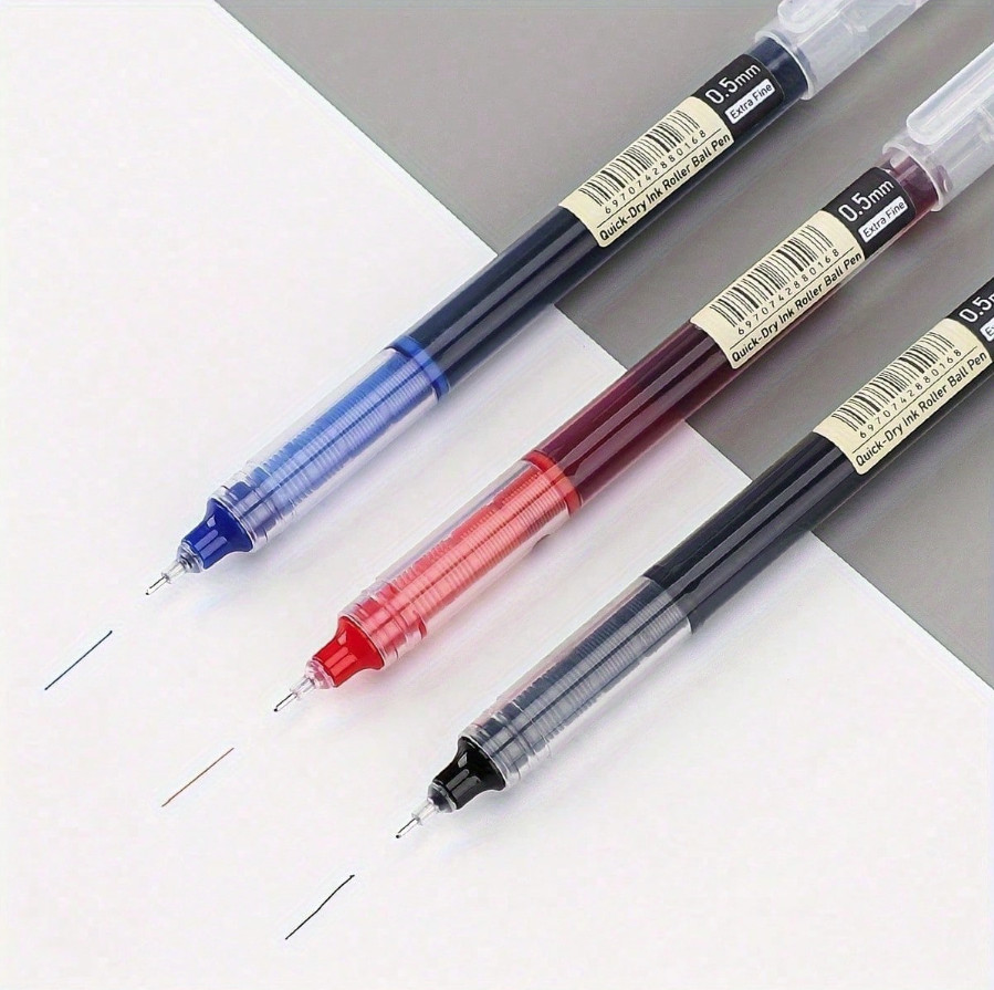 10PCS Fine Tip Gel Pens – Smooth Writing for Office, School & Daily Notes – NEW