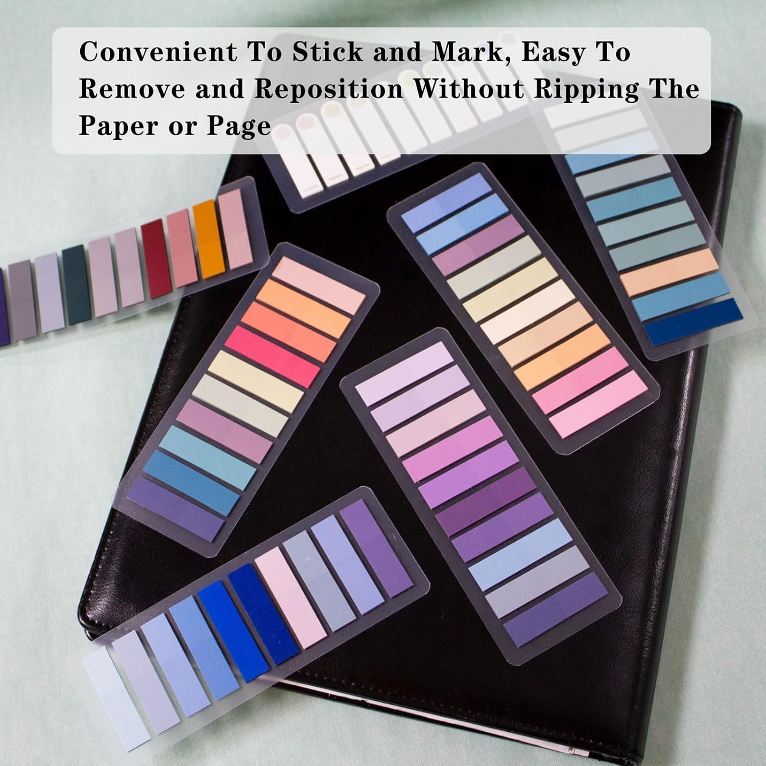 2000pcs Books Tabs for Annotating,Sticky Tabs Clear Sticky Notes,Page Markers…