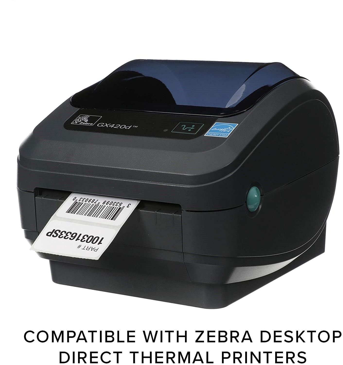 30 rolls 2×1 Direct Thermal Labels Zebra Compatible, Perforated, 1300/RL