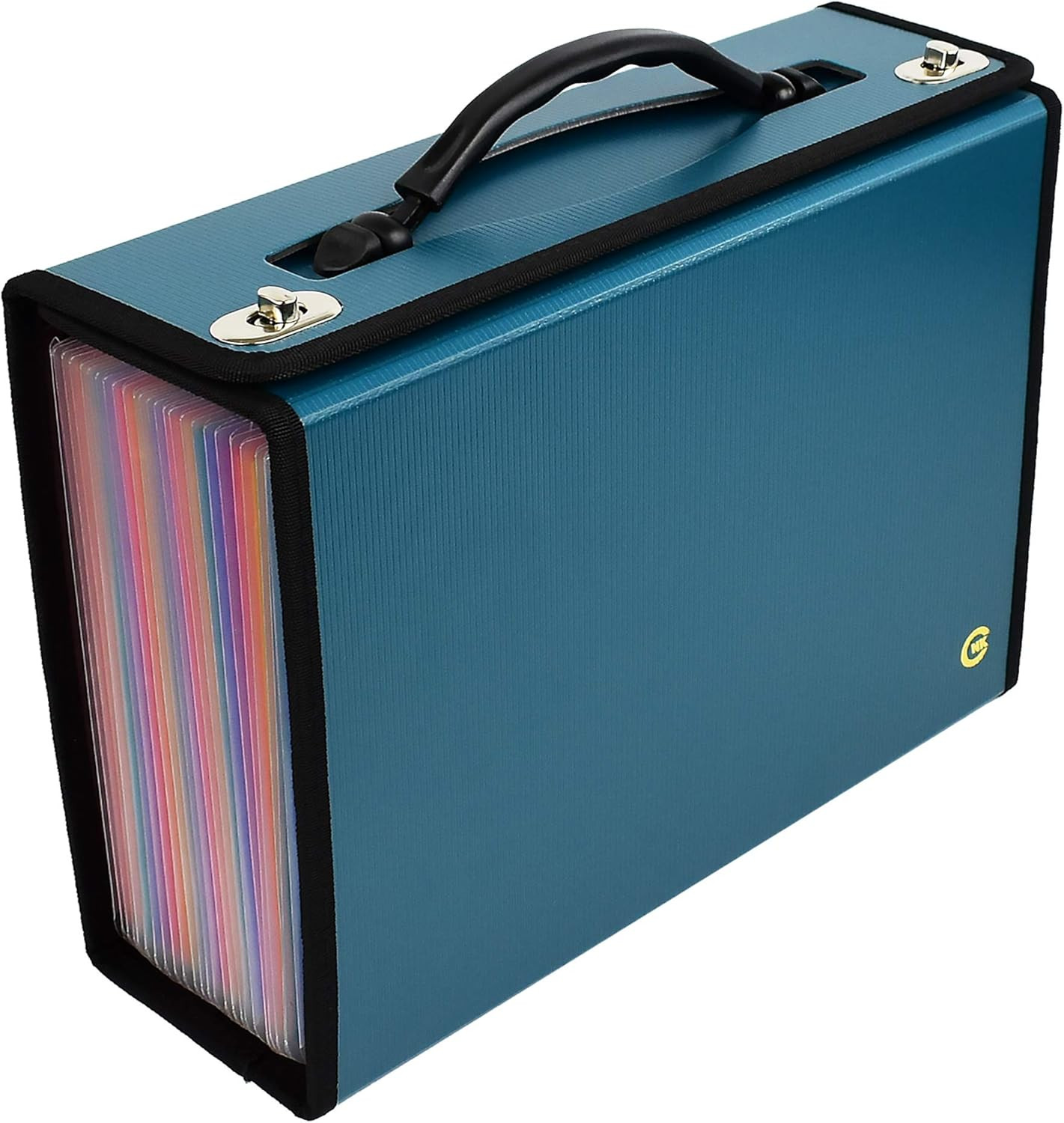 Accordion File Folders with 24 Pockets Organizer for Document Paper Storage Fold