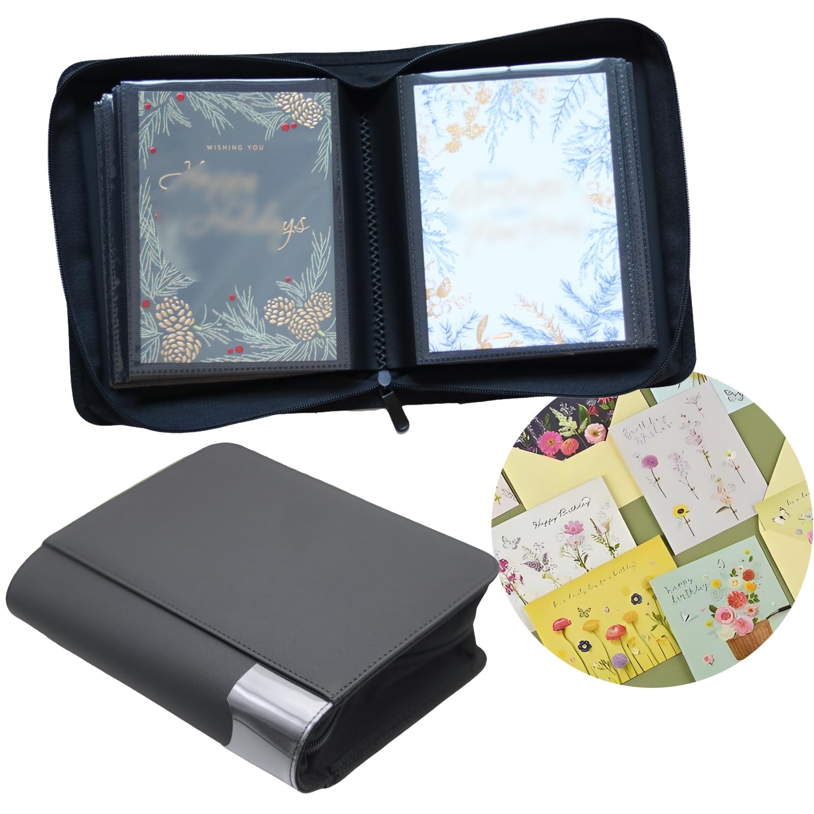 Greeting Card Binder Greeting Card Organizer Compatible Storage and Display 5