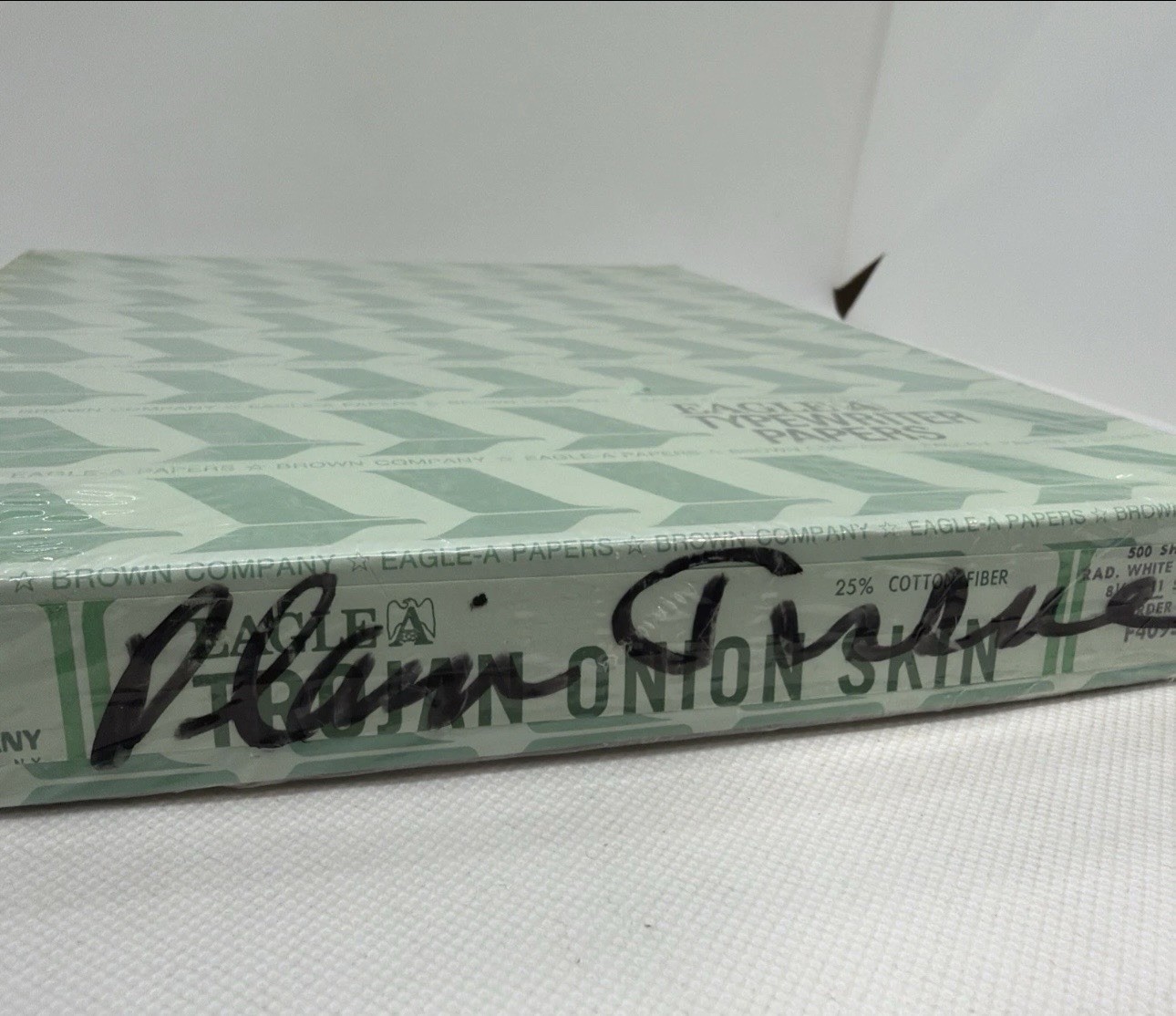 Vintage Eagle-A Typing Paper Typewriter Onion Skin F4095 8.5×11 500 sheets OLD