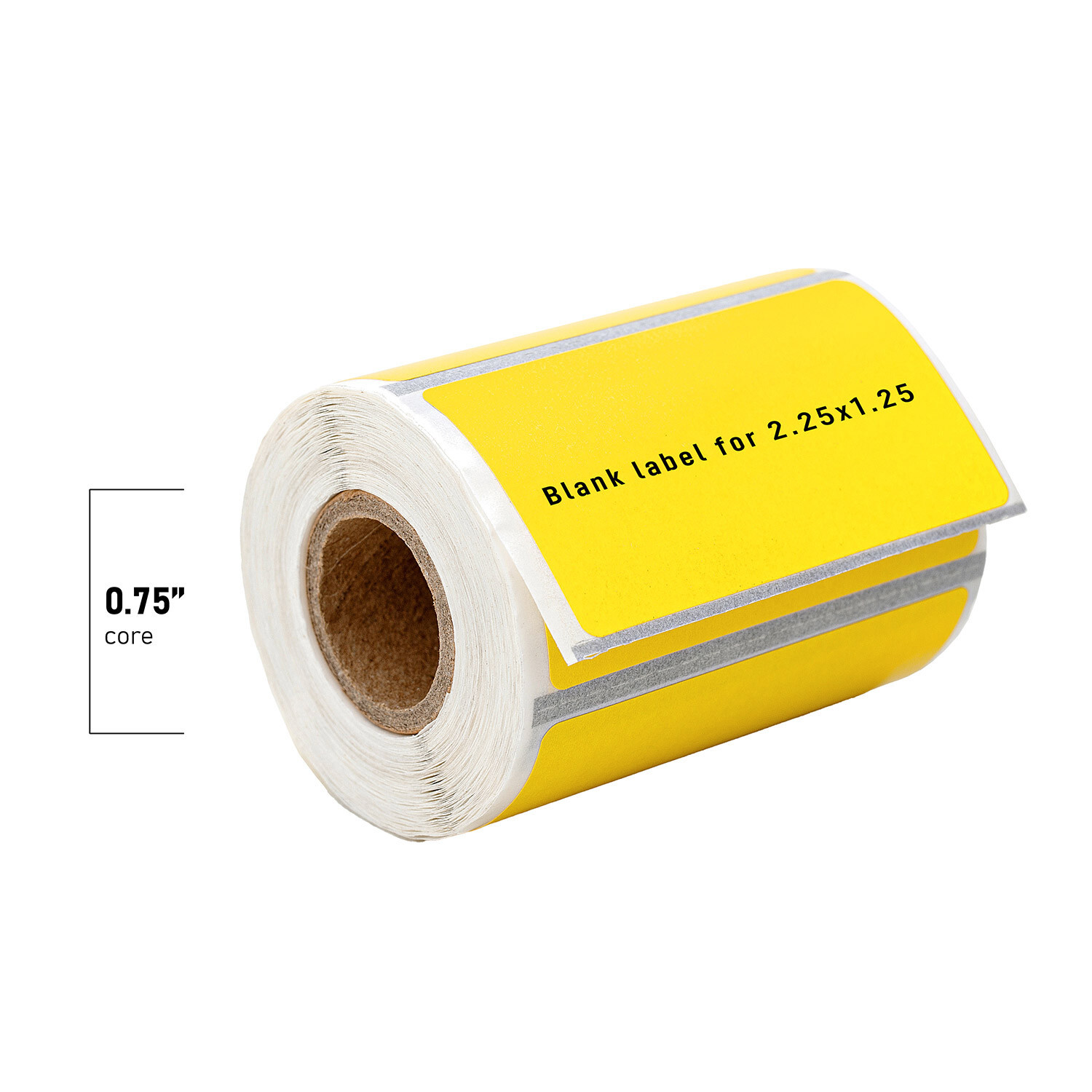 2.25″x1.25″ Direct Thermal Labels Mobile, 0.75″ Core, 260 labels per 1 Roll