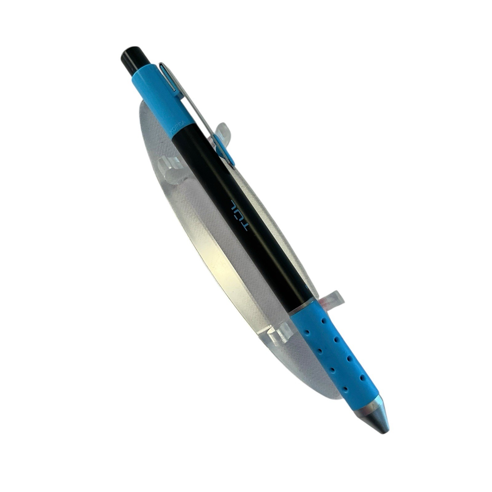 TUL Gel Pen RT BLACK/SKY BLUE- BARREL LIMITED EDITION Sky Blue Ink Needle Point