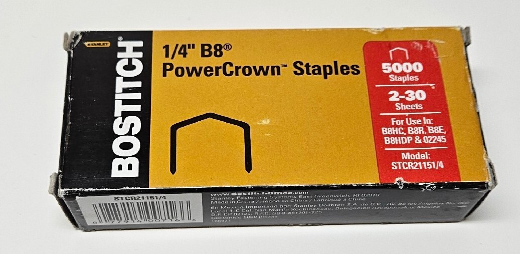 Bostitch B8 Impulse 45 Electric Stapler 45 Sheets Used Excellent Condition