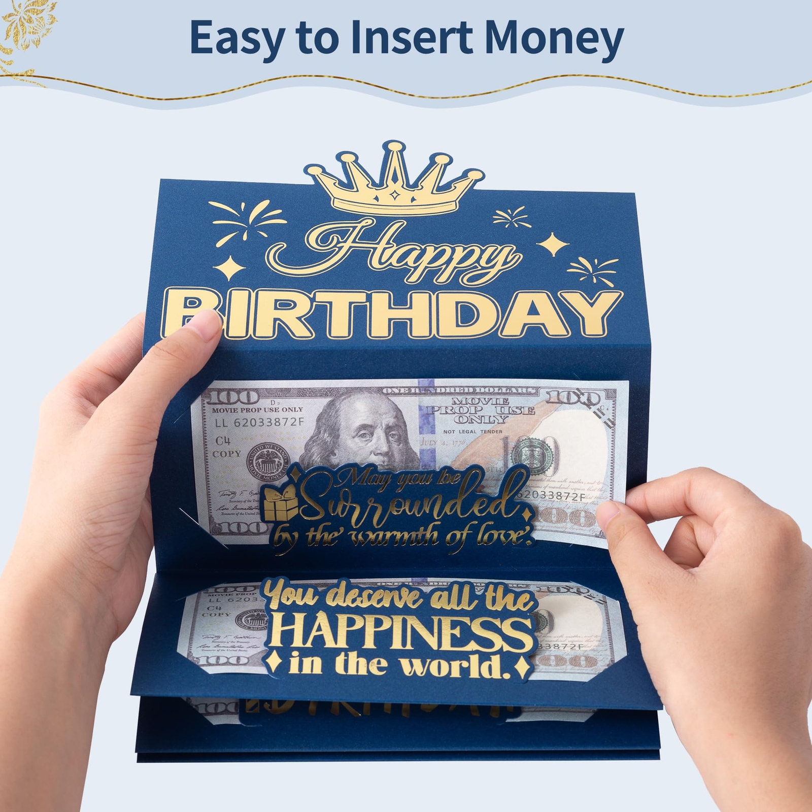 Birthday Money Envelope for Cash Gifts Surprise Cash Envelope for Men Women K…