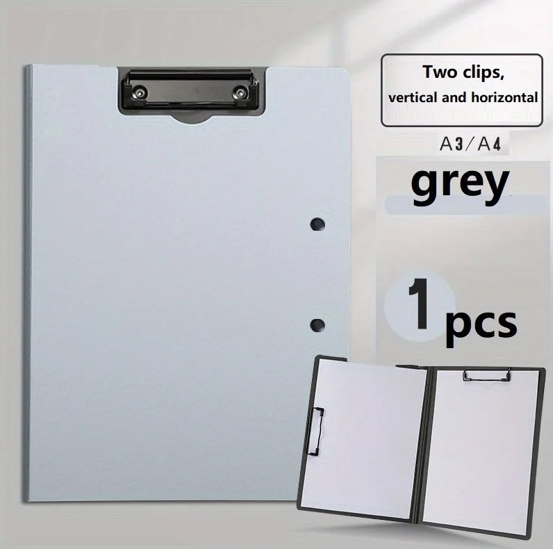 A4 Document Organizer Clipboard with Cover for School & Business Use