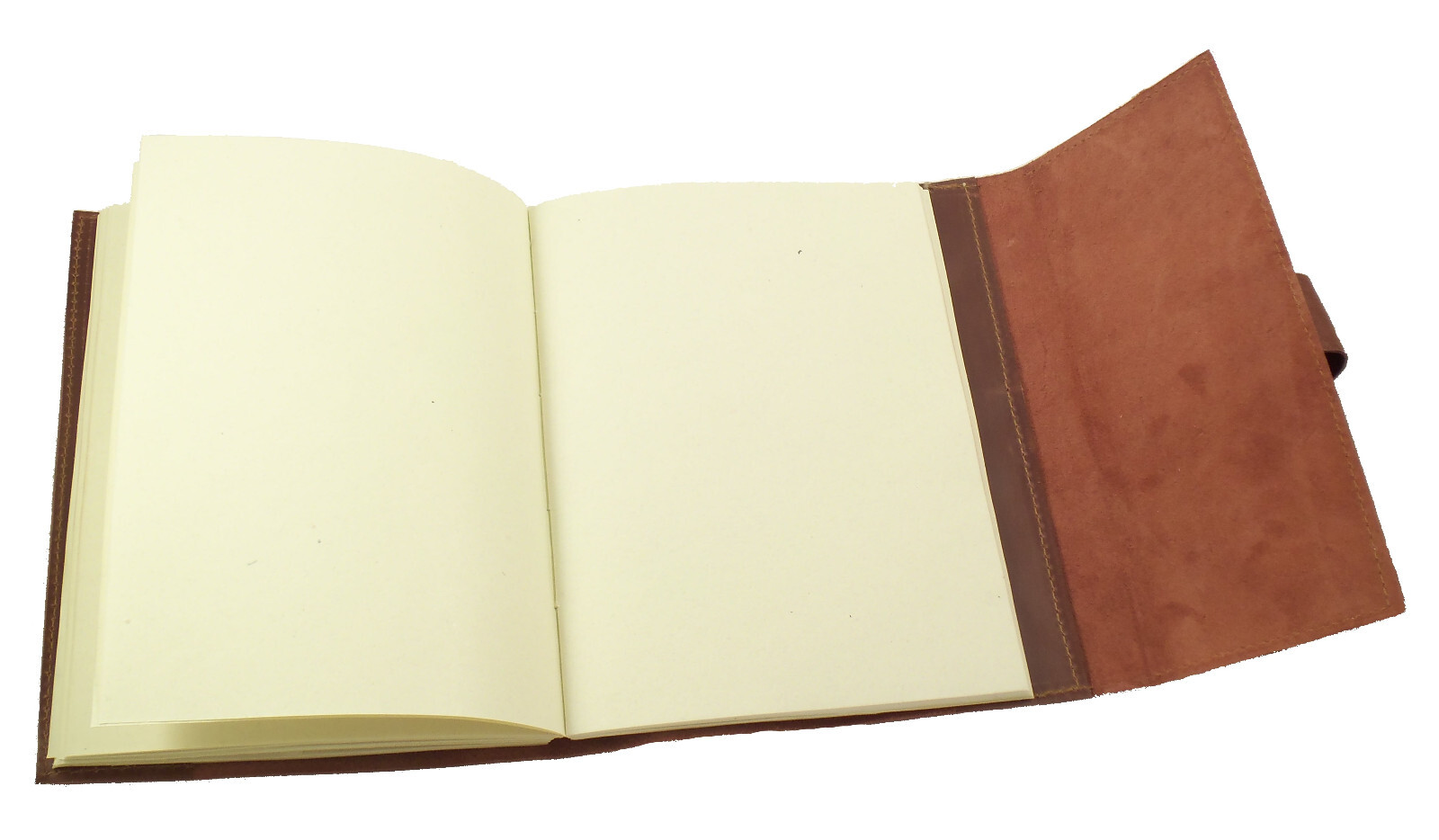 6×8 Journal Refill Handmade Paper Blank Unlined Notebook Diary Recycled Natural