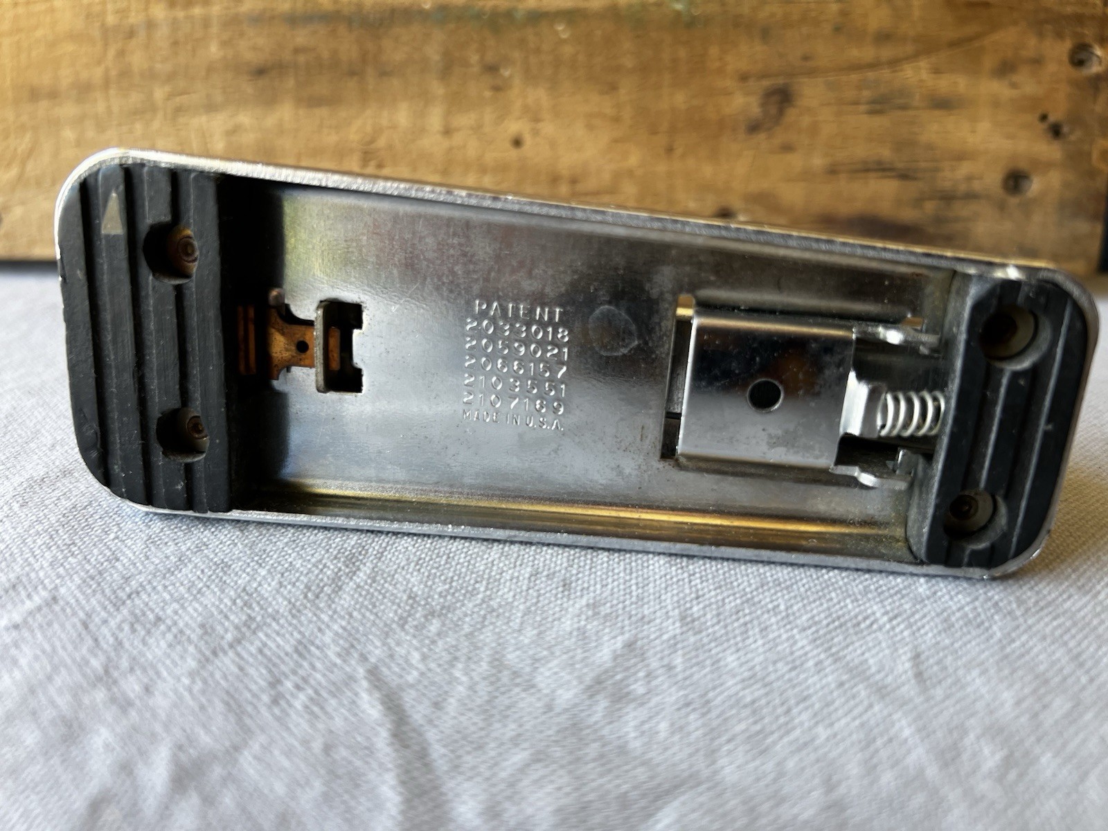 Vintage Scout Model 202 Stapler AC Fastener Corp Chicago Art Deco USA 1930s 40s