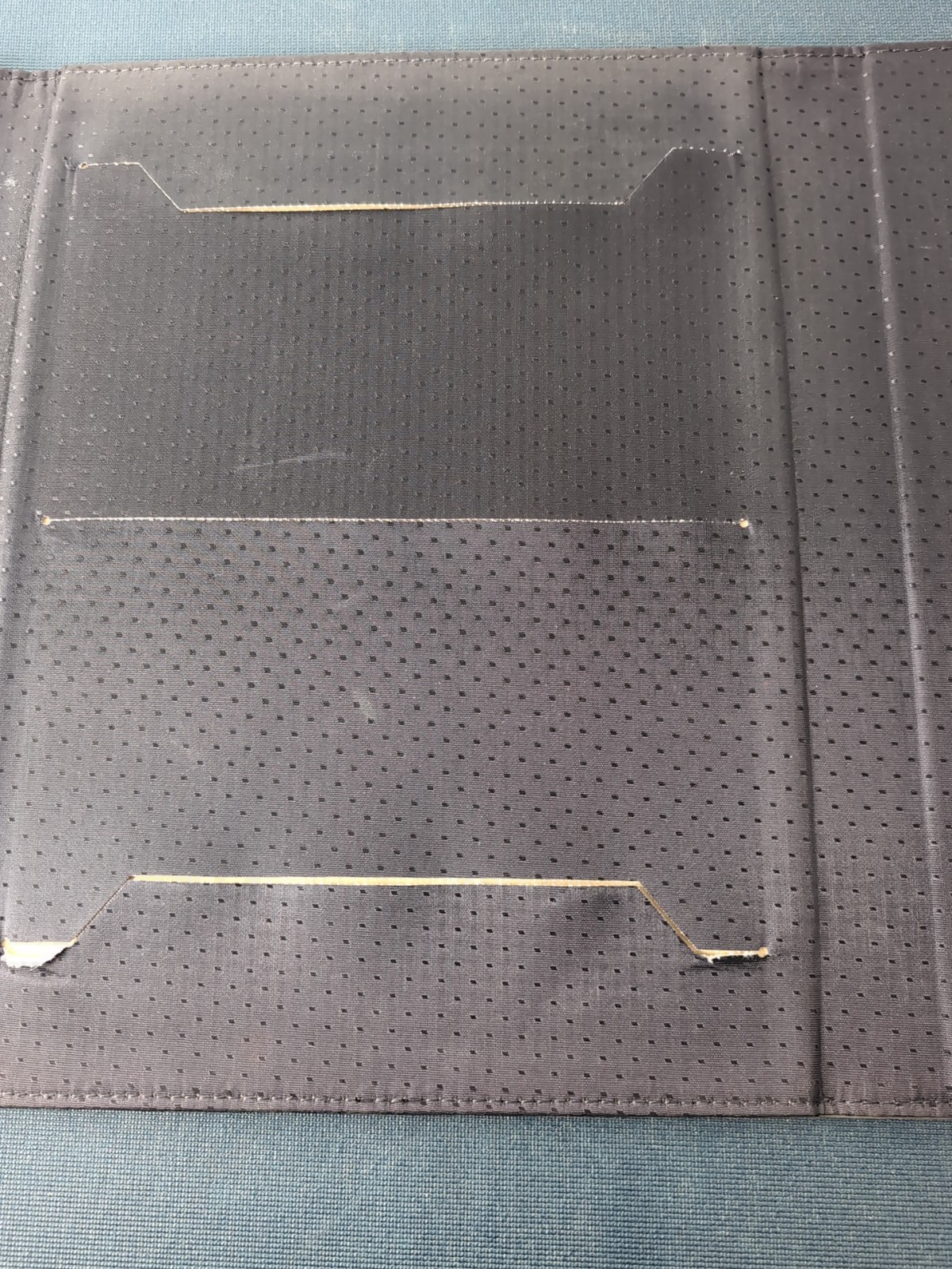 VTG SANTA FE/UPS Portfolio Leather? Business Professional Folder Notepad Holder