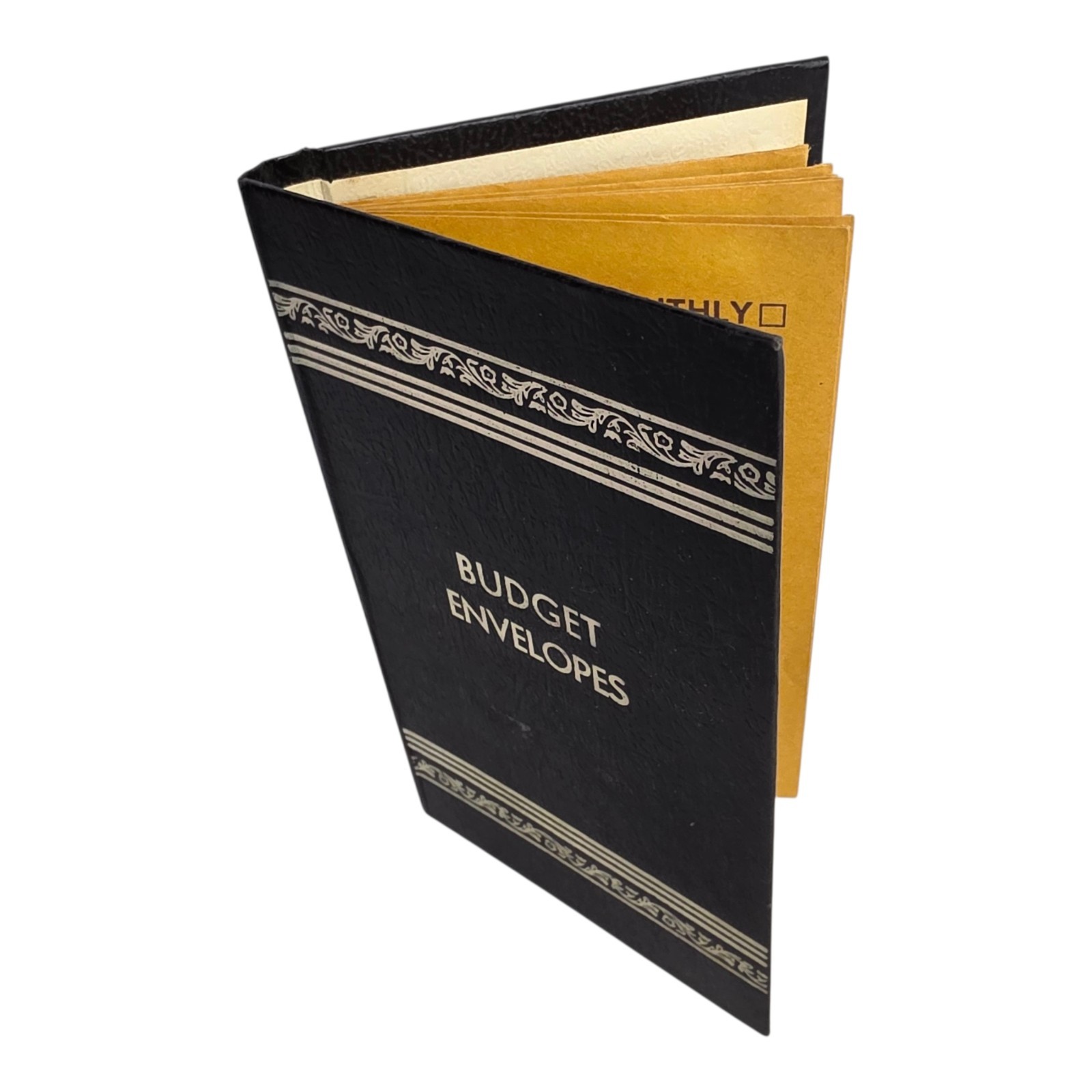 Vintage Budget Envelope Book – Cash Organizer 8 Envelopes MCM Financial Banking
