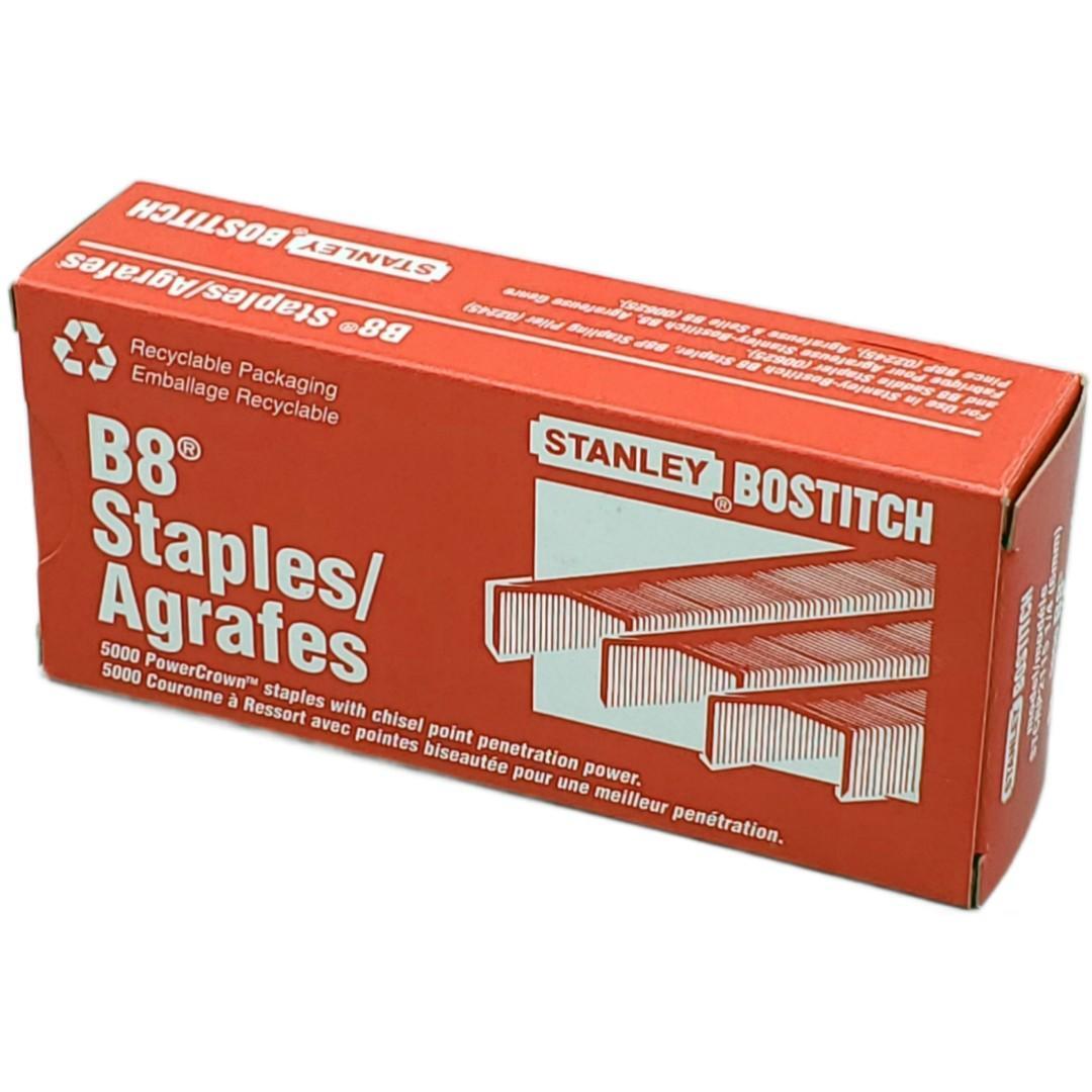 Stanley Bostitch B8 Staples 5,000 Power crown staples