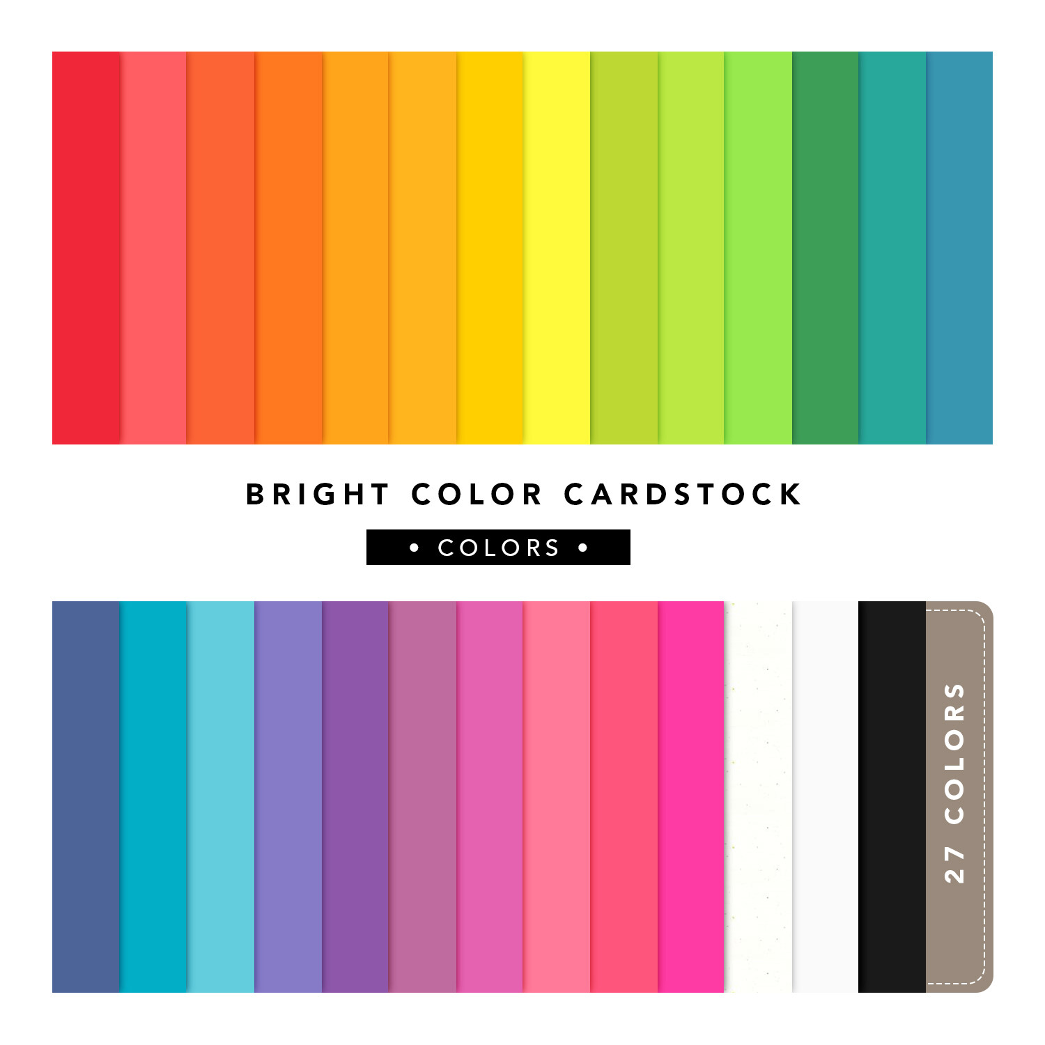 Sunburst Yellow Bright Color Cardstock, 65lb Cover (176GSM), 8.5 x 11, 250 Qty