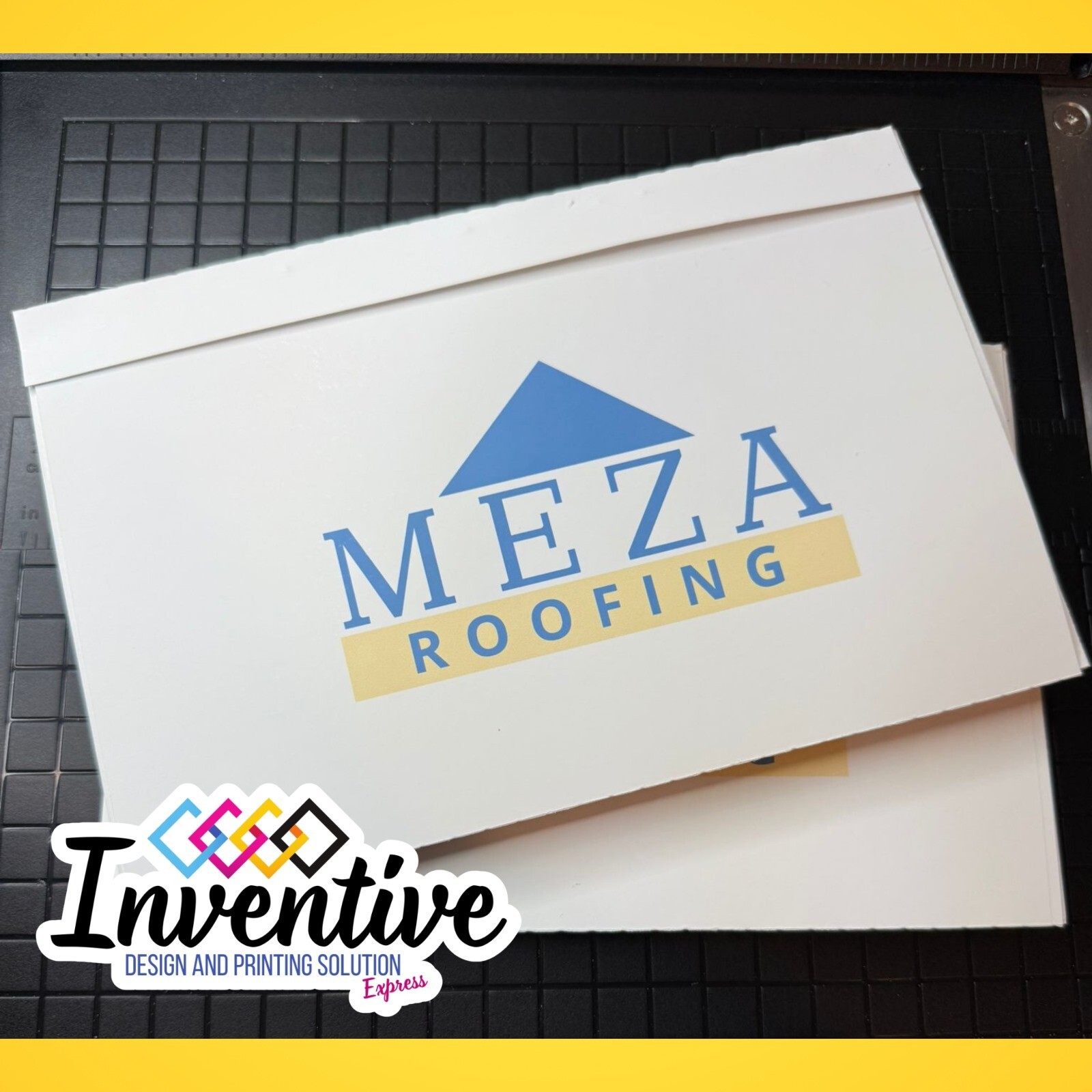 Custom sales notes/invoices for your business free design8.5×5.5″ passing paper.