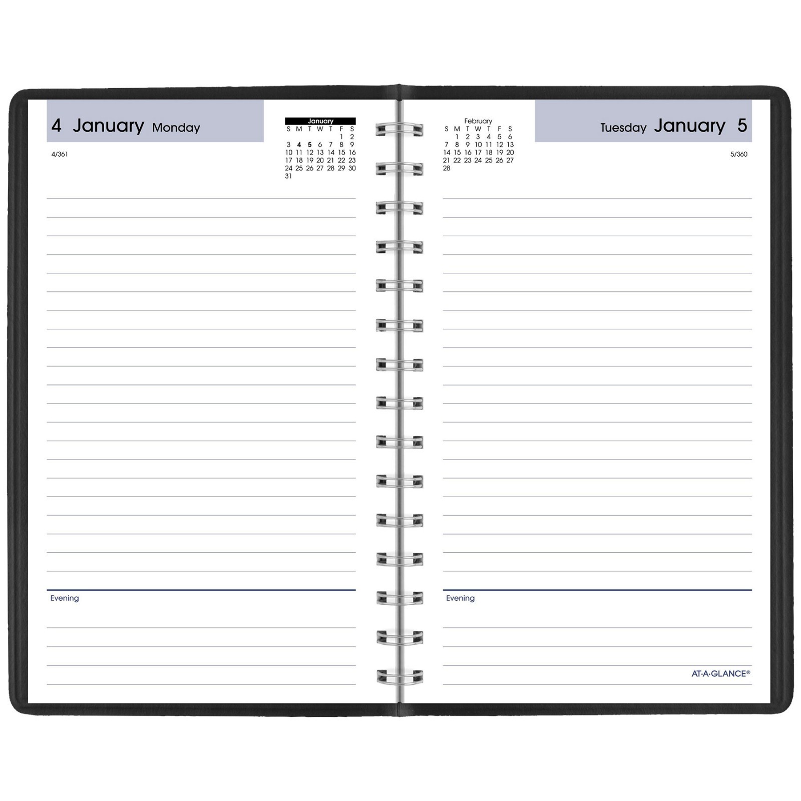 2026 At-A-Glance DayMinder SK46-00 Daily Planner, 5 x 8″