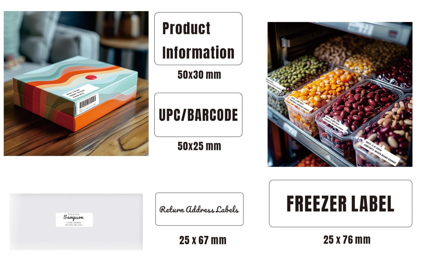 N20 Labels, Waterproof M110 Thermal Labels for Phomemo Print Master M220 M110…
